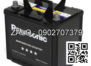 Bình ắc quy Panasonic N-80D23L/R-BA 12V - 65AH 232X173X227