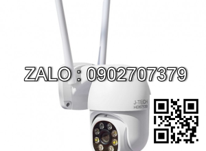 CAMERA WIFI IP J-TECH HD6713B (2MP, XOAY, SMART LIGHT)