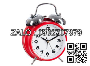 Đồng hồ báo thức màu đỏ