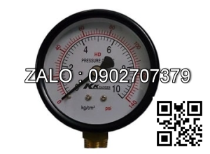Đồng hồ áp suất KK gauge mặt 100mm