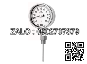 Đồng Hồ Đo Nhiệt Độ 100 Độ, 120 Độ Chân Đứng