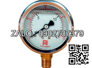 Đồng Hồ Áp Lực Có Dầu Tại