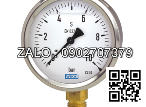 Đồng Hồ Áp Suất -1 Đến 0 Kg - Đồng Hồ Áp -760Mmhg -0