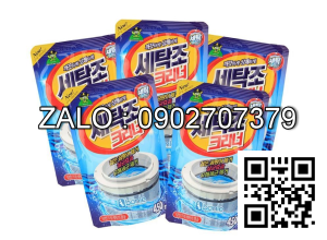 Bột vệ sinh lồng máy giặt Hàn Quốc (Kiện 20 bịch)