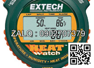 ĐỒNG HỒ BẤM GIÂY HIỆN THỊ NHIỆT ĐỘ, ĐỘ ẨM Extech HW30