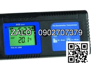 Đồng hồ đo khí CO2 PCE AC-3000