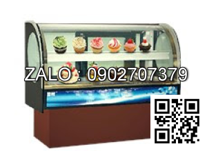 TỦ MÁT TRƯNG BÀY BÁNH KEM 300 LÍT SNOW VILLAGE DG-1200F