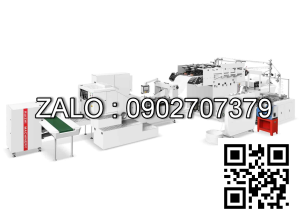 MÁY LÀM TÚI GIẤY ĐÁY VUÔNG CÓ QUAI TỰ ĐỘNG TỐC ĐỘ CAO RZFD – 330T