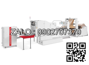 MÁY LÀM TÚI GIẤY ĐÁY VUÔNG CÓ QUAI TỰ ĐỘNG TỐC ĐỘ CAO RZFD – 450B