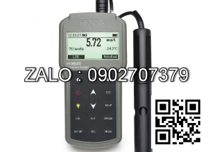 Đồng hồ cầm tay, chống nước đo Oxy hòa tan Hanna HI98193 (0.00 - 50.00 ppm (mg/L))