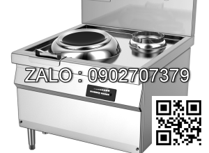 Bếp từ công nghiệp Shinstar đơn mặt lõm kính công suất 10KW,12KW,15KW,20KW