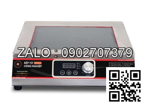 Bếp từ công nghiệp Okasu 3,5KW mặt phẳng (mới)