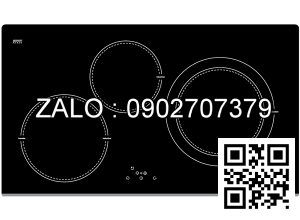 Bếp từ 3 vùng nấu Hafele 536.61.585