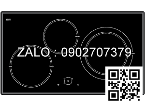 Bếp từ 3 vùng nấu Hafele HC-I773C