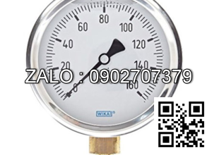 Đồng hồ đo áp suất Wika 0 - 160 psi