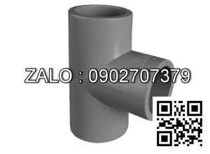 Tê (Tee) đều uPVC D34