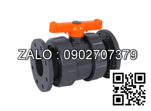 van bi nhựa PVC mặt bích D15