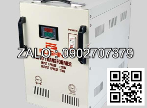 Biến ápt tự ngẫu 3P 380V/220V 560KVA - Dây Đồng - Nhản hiệu : Fushin