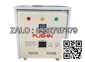 Biến áp cách ly 3P 380V/220V 40KVA - Dây Nhôm - Nhản hiệu : Fushin