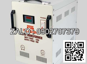 Biến ápt tự ngẫu 3P 380V/220V 25KVA - Dây Đồng - Nhản hiệu : Fushin