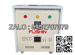Biến áp 3P cách ly 380V/380V 75KVA-Dây Đồng - Nhản hiệu : Fushin