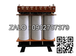 Biến áp tự ngẫu 3P 380V/220V-25KVA-Thông Dụng - Nhản hiệu : HANSINCO