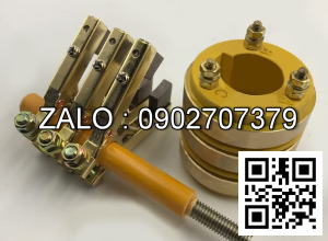 Cổ góp điện 3 pha kích thước 65 x 112 x 100mm