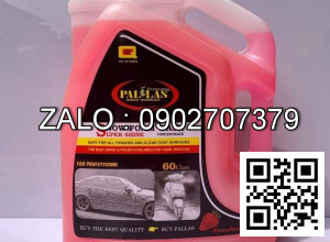 Nước Rửa Xe Bọt Tuyết Siêu Bóng Pallas 60 - 6 Lít