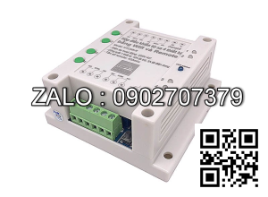 Hộp điều khiển từ xa 4 thiết bị bằng wifi và remote tuya HTC4W-R