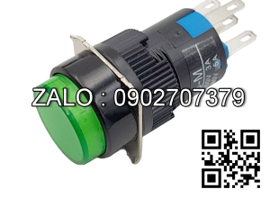 Nút nhấn nhả có đèn AL6-M 24V