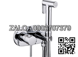 Vòi xịt vệ sinh nóng lạnh âm tường nhiệt độ Miken F-7506W