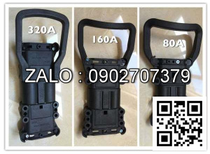 Giắc cắm bình Ắc quy xe nâng châu Âu 320A 150V Female