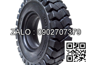 Lốp xe 6.50-10/5.00, 6.50-10 Tokai (Vỏ đặc đen)