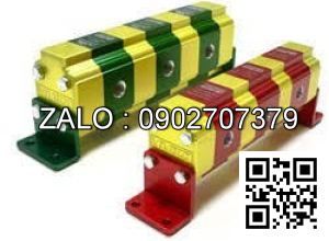 Bộ chia lưu lượng bánh răng Italy 2 đầu ra 6.5