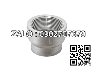 Bầu giảm ren Inox 304 1