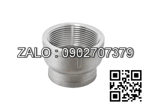 Bầu giảm ren Inox 304 1-1/2