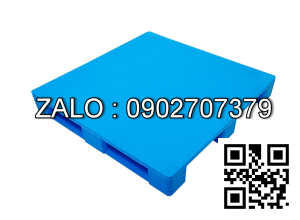 Pallet nhựa một mặt kín 1200x1000x150mm