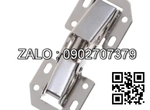 Bản lề bật giảm chấn IVAN 01370.002 NP ken bóng cong vừa