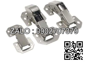 Bản lề bật IVAN 01138.002 NP ken bóng cong vừa