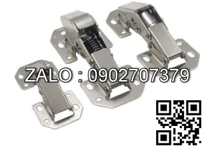 Bản lề bật IVAN 01261.002 NP ken bóng cong vừa