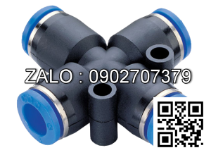 Đầu chia phân 4 nhánh khí nhanh