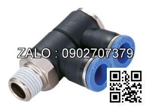 Đầu Nối Khí Chia 2 Ren Ngoài - Xoay CDC PHL08-01(2)