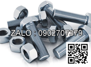 Đai ốc thường Thép 5.6 Mạ M18 - 10Chiếc/Gói