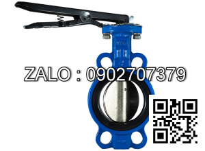 Van bướm tay gạt nhôm Kizt DN5