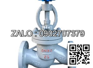 Van cầu ( hơi ) thép mặt bích DN18