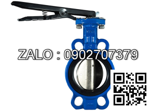 Van bướm tay gạt Inox 304 DN125