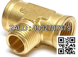 Tê (Tee) 1 ren ngoài , 2 ren trong thau phi 114