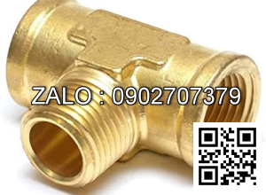 Tê (Tee) 1 ren ngoài , 2 ren trong thau phi 200