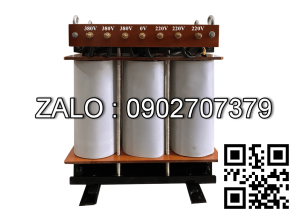 Biến áp tự ngẫu 3P 380V/220V-200V 3KVA-Dây Đồng - Nhản hiệu : HANSINCO