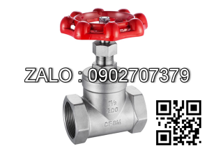 Van cửa ren Inox 316 DN24